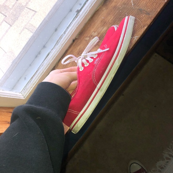 Red Vans - Picture 2 of 3